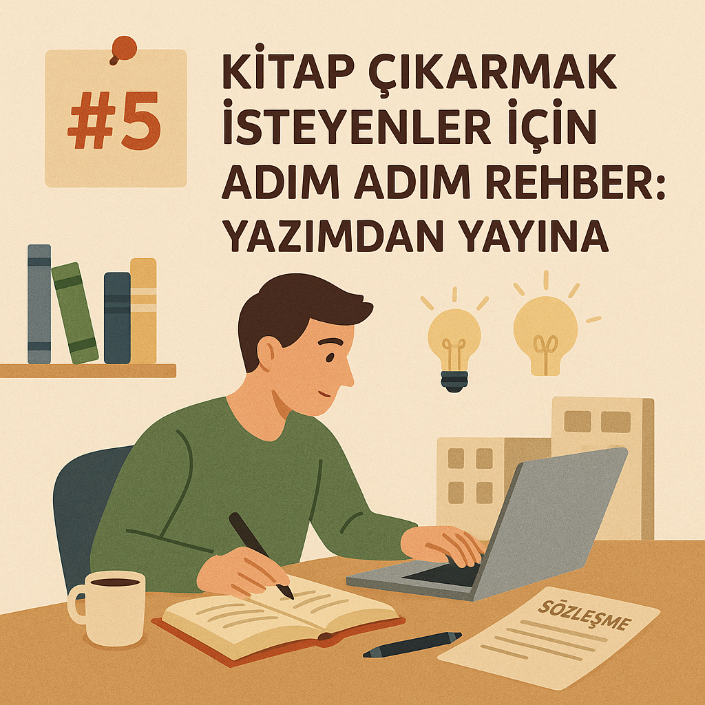 Kitap Çıkarmak İsteyenler İçin Adım Adım Rehber